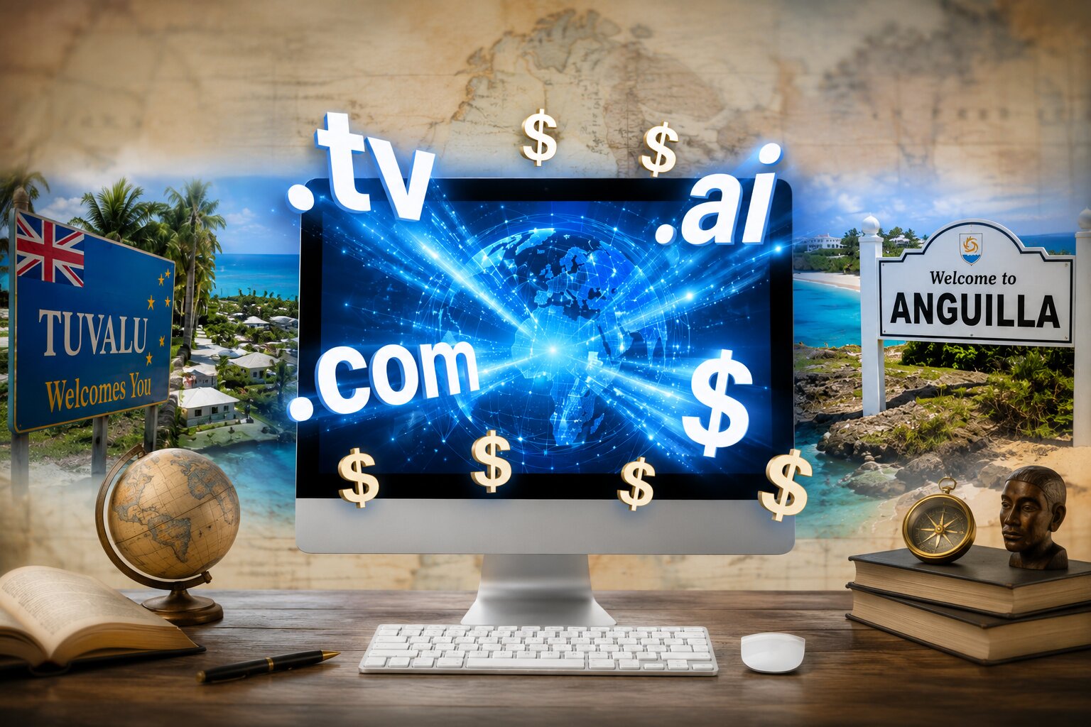 Tuvalu, Anguilla : ces petits pays enrichis par l'Internet